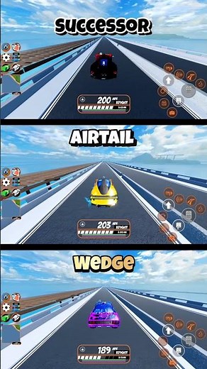 Successor VS Airtail VS Wedge 2026 Speed Test in Roblox Jailbreak