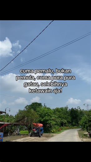Cuma Pemalu, Bukan Pemula: Apa Maknanya?