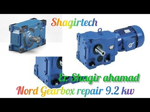 Nord gear box repair by Er. shagir ahamad