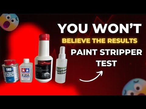 I Tested These Paint Strippers on a Scale Model… The Results Shocked Me