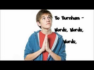 Bo Burnham - Words, Words, Words (Live)