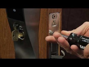 How to Install the SARGENT Profile Series v.S2 WiFi Mortise Lock