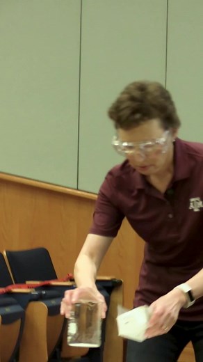 1.5M views · 72K reactions | Erasers are now like STONES!!勞 直 Learn how with Dr. Tatiana Erukhimova!!朗 #viral #viralreels #reelsvideo #reels #reelsviral #reelsfb #fyp #fypシ #tamu #teachers #teaching #funforkids #fun #funny #funnyvideos #funnyreels #physics #science #tamuphysics #foryou #education #learn #learnonfb #education | Texas A&M Physics and Astronomy | Facebook