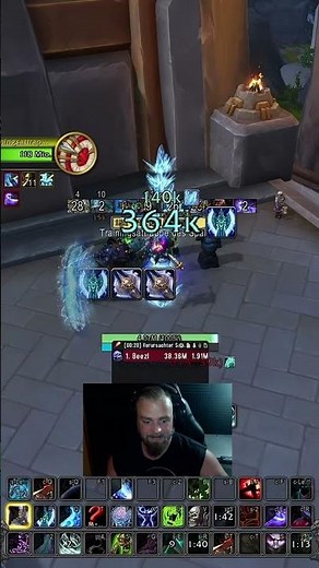 Reiter der Apokalypse Frost DK M+ Aoe Rotation #thewarwithin #worldofwarcraft #dps