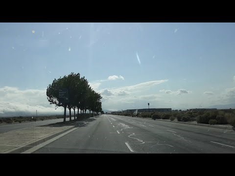 Driving through The Musical Road in Lancaster, CA!
