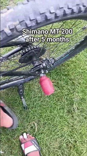 shimano MT 200 after 5 months review#mtb #stunt #cycling #brakes #talent #support