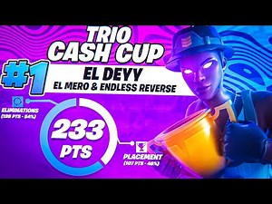 1ST PLACE in TRIO CASH CUP 🏆 w/ Mero & Reverse2k ($1,800)