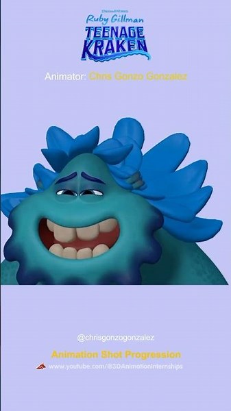 Ruby Gillman Animation Test #shorts