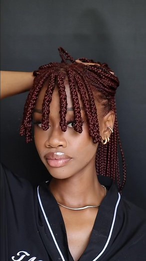 Bantu Bangs: Stylish Twist on Knotless Braids