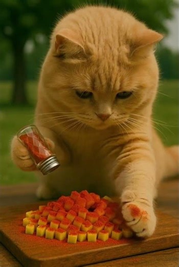 Cat making pickle 😍 #cat #cats #ai #pickle #funny