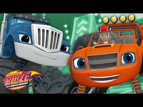 Best of Blaze vs. Crusher! | Blaze and the Monster Machines