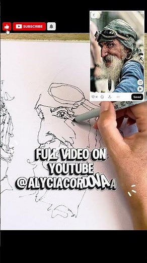 Day 4 | Draw With Me | Contour Drawing Challenge
