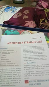 Give a short overview of 'Motion in a Straight Line'.... | Filo