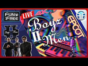 🔴 4K LIVE NOW: Boyz 2 Men SINGING End of the Road & 90s Hits R&B and Hip Hop – Disney World Orlando