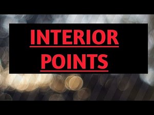 INTERIOR POINTS