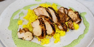 Honey habanero chicken and saffron citrus rice: Get the recipe!