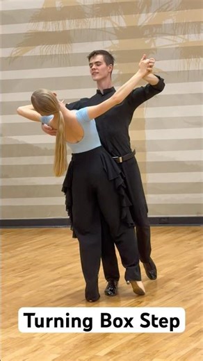 Slow Waltz Turning Box Step😍#ballroomdance#dancesport#lesson#dancer#tutorial#Art#couple#wdc#wdsf