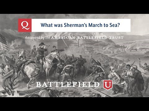 What was Sherman's March?