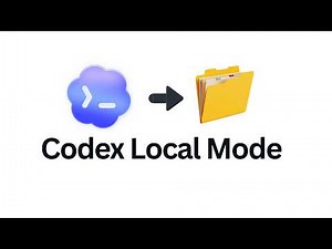 2. Open AI Codex Local Mode | How to Work with Local Folder and Files