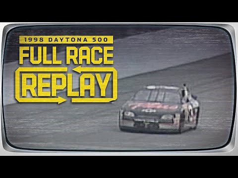 Dale Earnhardt finally wins the Daytona 500 | 1998 Daytona 500 | NASCAR Classic Race Replay