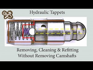 Self Adjusting Hydraulic Tappets, Removing, Cleaning and Refitting.