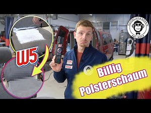 Upholstery cleaning with W5 cleaner from LIDL | AUTOLACKAFFEN
