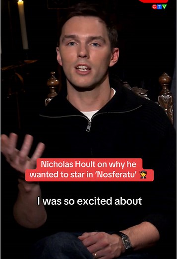 Nicholas Hoult on His Role in ‘Nosferatu’