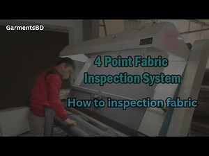 Fabric Quality Inspection - What is a 4-point System? Fabric inspection in garmentsbd