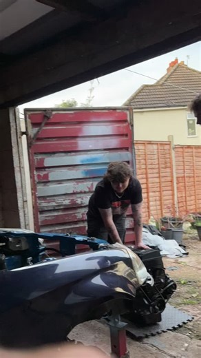 Dropping a Honda Civic Engine by Hand