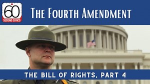 The Fourth Amendment to the Constitution provides a constitutional guarantee against unreasonable searches and seizures by the government. In this episode of 60-Second Civics, we explain what this means and provide some examples. | Center for Civic Education | Facebook