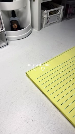 Study With Me ASMR Video for Relaxing Notetaking