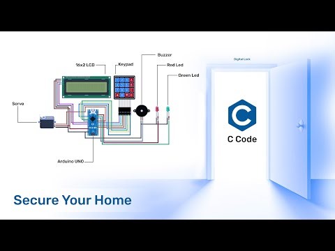 Secure Your Home: Arduino Digital Lock Project with C Code