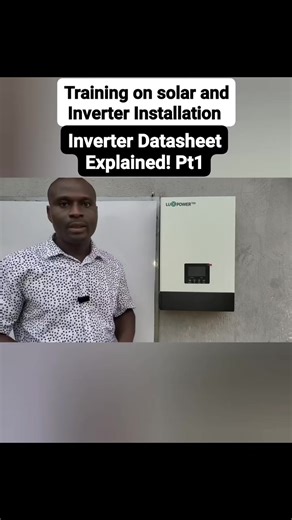 Inverter Datasheet Explained! | Solarwatt NG