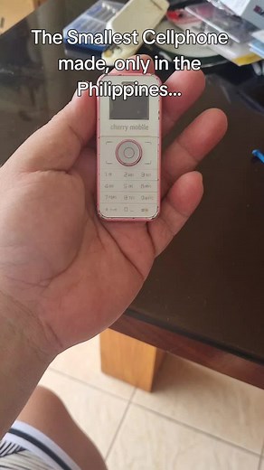 The Smallest Cellphone made in the Philippines