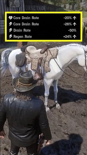 RDR2 - Most Powerful Saddle Guide 😳 #rdr2