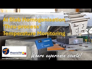 Aluminium Slab Thru-process Temperature Monitoring Video Full