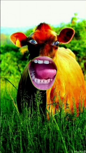 caw video 😀🤣caw cartoon #animals #comedy #cow