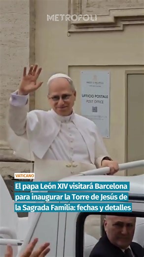 🙏 Barcelona vivirá un momento histórico. El León XIV viajará a España del 6 al 12 de junio de 2026, con parada destacada en la ciudad. 📢 El anuncio lo ha hecho Matteo Bruni, portavoz del Vaticano, confirmando que el viaje responde a la invitación oficial del Estado y de la Iglesia española. ⛪ La visita coincidirá con el centenario de la muerte de Antoni Gaudí y el Papa inaugurará la Torre de Jesús de la Sagrada Família. 🎉 También se prepara un gran acto en el estadio olímpico, en una visita q
