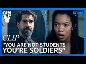 School Dean Forces Supes to Fight | Gen V S2 | Clip | Prime Video