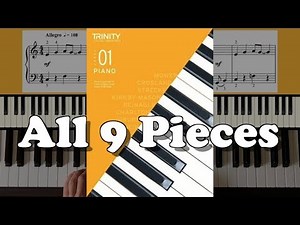 Trinity Grade 1 Piano (from 2021) - 8 pieces