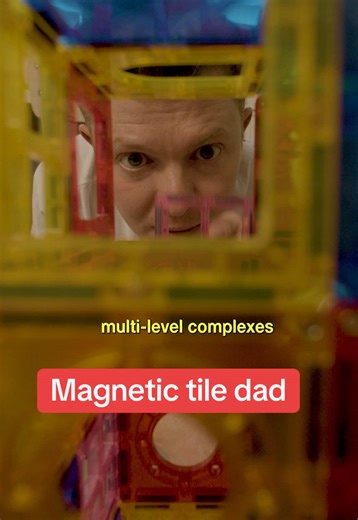 Architectural Masterpieces Built with Magnetic Tiles