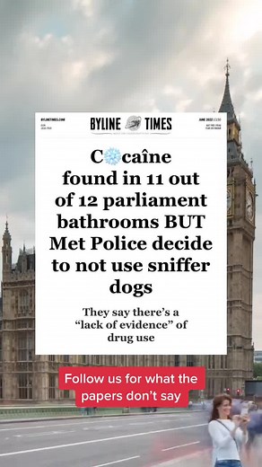 A series of confusing and contradictory statements have been made about drug use in parliament #bylinetimes #news #politics #uk #sesh #party #police