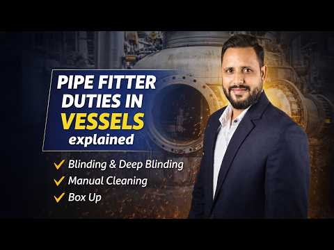 From Blinding to Box-Up – Full Pipe Fitter Responsibility! #shortvideo