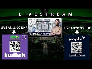 Stralsund-boxt! Wir sind live auf!