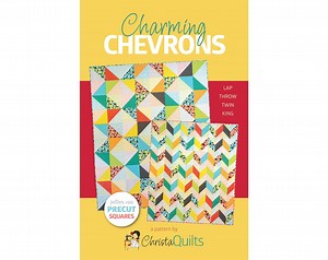 Charming Chevrons Digital Quilt Pattern by Christa Watson of Christaquilts - Etsy
