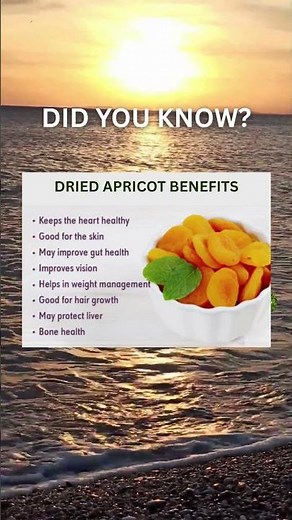 Health Benefits of Dried Apricots
