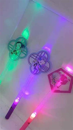 Fast Delivery Kpop Demon Hunters LightStick Supporting Stick Concert Event Prop LED Glow Stick for Stage Show Party Decoration