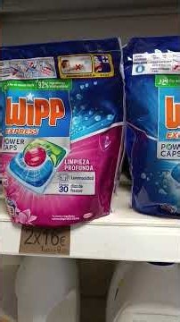 🧺 ¡Wipp Express Power Caps en ÑOOSS! Llévate 66 cápsulas por solo 16€ 💥