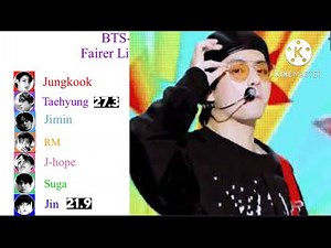 BTS- Anpanman (Fairer line distribution)