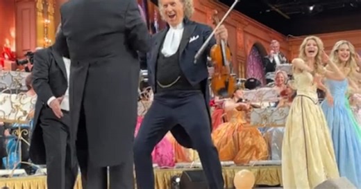 André Rieu (76) gaat los op podium met hitduo, kijkers geloven ogen niet: 3 miljoen views